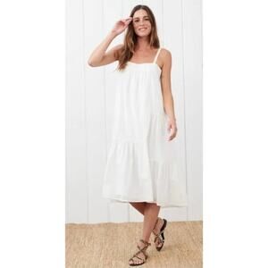 Jenni Kayne - Seersucker Summer Dress - White (S)
